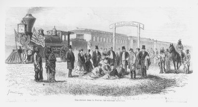 A Station in the Prairie: The 100th Meridian by American School